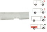 Aripa spate Mercedes Sprinter/ Vw Crafter,2006-Partea Dreapta, Spatiu De Incarcare =4700 Mm , Inaltime Pana La geam