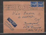 FRANTA 1957 - PERSONALITATI. PLIC CIRCULAT, Y29