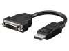 Adaptor DisplayPort la DVI-D, 0,2m, Negru