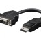Adaptor DisplayPort la DVI-D, 0,2m, Negru