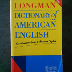 LONGMAN DICTIONARY OF AMERICAN ENGLISH