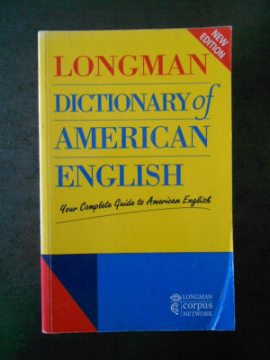 LONGMAN DICTIONARY OF AMERICAN ENGLISH foto