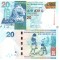 Hong Kong 20 Dolari 2014 P-212d UNC