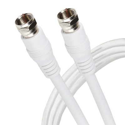 Cablu coaxial cu mufe F, lungime 10 metri foto