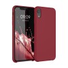 Husa pentru Apple iPhone XR, Silicon, Rosu, 45910.20, Carcasa, Kwmobile