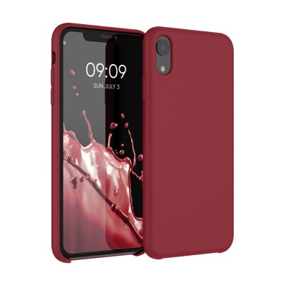 Husa pentru Apple iPhone XR, Silicon, Rosu, 45910.20 foto