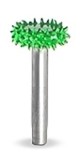 Raspel Rotosaw diametru 9,5 mm, coada 3,2mm, Granulatie Saburr ASPRA - VERDE
