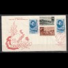 FDC Romania 1950, LP262, Plic Prima Zi Emisie, Centenar Ion Andreescu, Bucuresti, Timbre Colectie