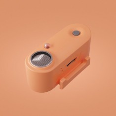TICKLESS MINI repelent reincarcabil, cu ultrasunete pentru cainii mici ? Hot peach foto