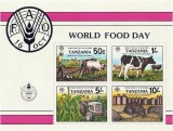 C3271 - Tanzania 1982 - FAO bloc neuzat,perfecta stare