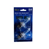 Set 2 Becuri Far H4 SCT 12V 60/55W P43T White Auto