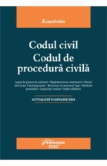 Codul civil. Codul de procedura civila Act.8 ianuarie 2025