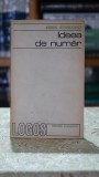 Cumpara ieftin Ideea de numar Virgil Stancovici Editura Stiintifica Colectia Logos 1971 Carte Veche Editie Colectie Filosofie Psihologie