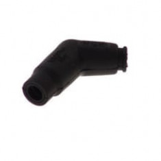 Fisa bujie, unghi: 120°, Long, filet bujie: 10/12mm, conexiune: thread, carcasa: cauciuc, spark plug cap colour: black compatibil: HONDA CLR, XLR 125