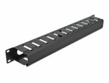 Organizator cabluri pentru cabinet 19&quot; 1U, Delock 66550
