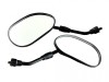 Oglinzi Moto Negre Revo M8 - Set Oglinzi Universale Filet M8 Carcasa Plastic