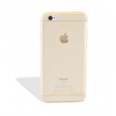 Husa Ultra Slim KAREN Apple iPhone 5/5S/SE Gold foto