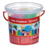 Set Plastilină, Little President, 6 Culori, 9 Piese, Multicolor, Oem