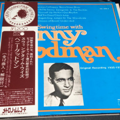 Vinil "Japan Press" Benny Goodman ‎– Swingtime With Benny Goodman (NM)