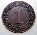 B.295 GERMANIA WEIMAR 1 REICHSPFENNIG 1936 D