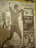 Revista Sport (nr. 6 martie 1971) - Universitatea Cluj Napoca - eterna poveste