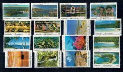 Vanuatu 1993 - Vederi, peisaje, uzuale, serie neuzata foto