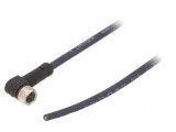 Cablu de conectare M8 3 PIN unghi 10m 60VAC 4A IP69K