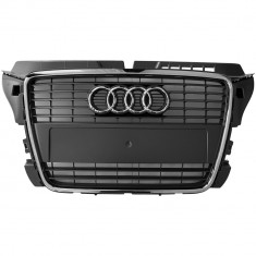 Grila Radiator + Ornament + Emblema Oe Audi A3 8P 2008-2013 8P0853651M1QP