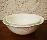 2 BOLURI DIN PORTELAN BONE CHINA- MARCAJ VILLEROY BOCH- SERIA DELTA