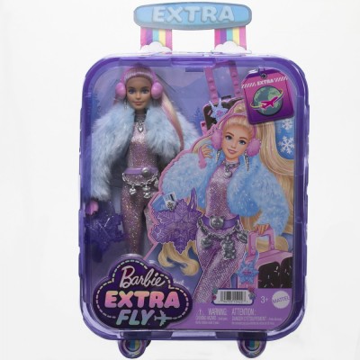 BARBIE EXTRA FLY PAPUSA BARBIE BLONDA LA MUNTE SuperHeroes ToysZone foto