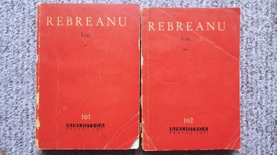 Ion, de Liviu Rebreanu, vol 1 si 2, Editura pentru literatura 1963 foto