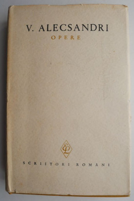 Opere III. Poezii &amp;ndash; V. Alecsandri foto