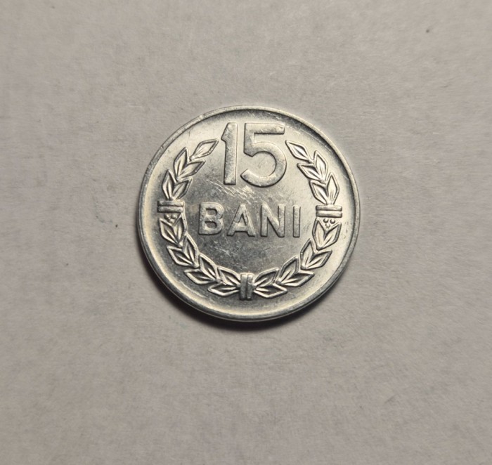 15 bani 1975 UNC