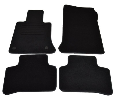 Covorase mocheta Mercedes Clasa GLK 2008- Negru, set de 4 bucati AutoDrive ProParts foto