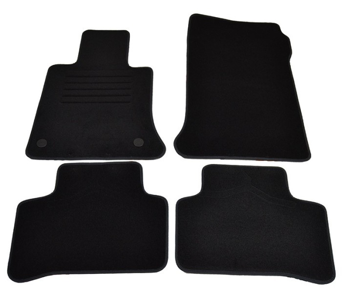 Covorase mocheta Mercedes Clasa GLK 2008- Negru, set de 4 bucati