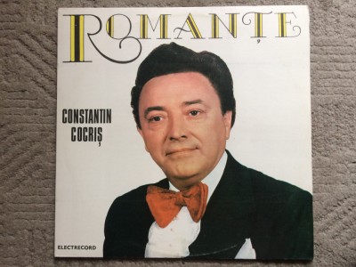 Constantin Cocris romante album disc vinyl lp muzica usoara slagare EPE 01903 VG+ foto
