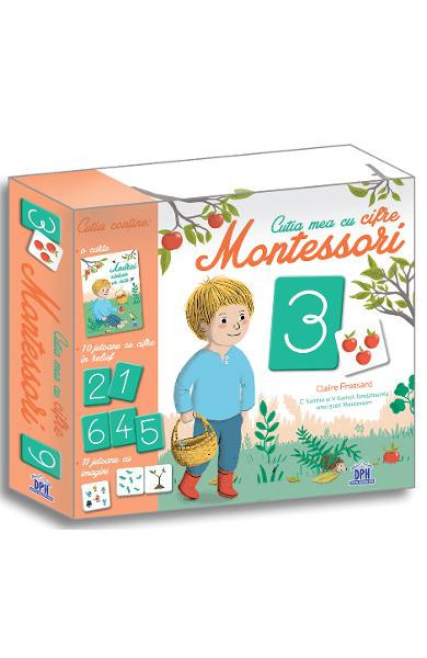 Cutia Mea Cu Cifre Montessori, Claire Frossard - Editura DPH