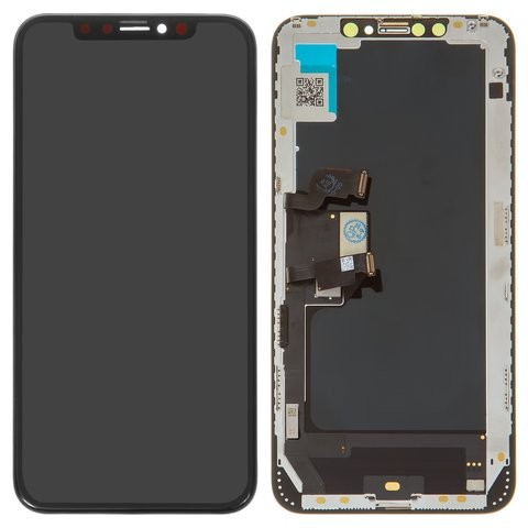 Display iPhone XS Max cu touchscreen TFT Negru