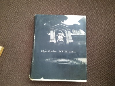 E A POE SCRIERI ALESE-- EDITIE DE LUX,CARTONATA CU SUPRACOPERTA 10/1 foto