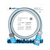 Set Conectare Furtun cu Racord Rapid și Furtun 1,5m pentru Grădină și Udare Eficientă