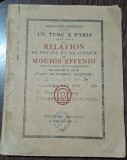 Bertrand Bareilles - Un turc a Paris 1806-1811 Relation de voyage et de mission de Mouhib Effendi