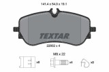 Placute Frana Disc Textar 2280201 Q+ Set MAN VW Amarok Crafter Grand California TGE