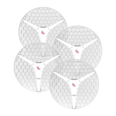 Pachet 4 bucati LHG XL HP5, antena 27dBi 5GHz, 802.11a/n, 1 x LAN, PoE - MikroTik RBLHG-5HPnD-XL(4buc)