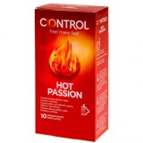CONTROL - HOT PASSION WARMING EFFECT 10 UNITS, CONTROL CONDOMS