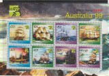 Navigatie ,vapoare ,Expo filatelica Australia 90 ,Papua., Transporturi, Nestampilat