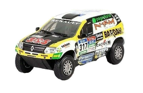 Macheta auto Dacia / Renault Duster Rally Dakar 2016, 1:43 Ixo