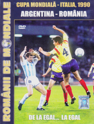 DVD Fotbal: Romania - Argentina ( Cupa mondiala - Italia 1990 ) foto