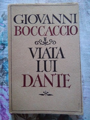 VIAȚA LUI DANTE de GIOVANNI BOCCACCIO 1965 foto