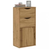 vidaXL Dulap lateral cu sertare &bdquo;ODDA&rdquo; 40x24x79 cm lemn masiv de pin