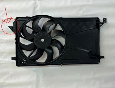 GMV radiator electroventilator Ford Focus 2 (Da_), 2004-2011, Mazda 3 (Bk), 2003-2009, Volvo C30, 2006-2013, S40/V50, 2004-2012, tip climatizare , di foto